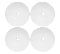 Ujjdwiurgh Lot de 4 disques de polissage de 15,2 cm à plat 600/800/1500/3000 grain de meulage
