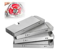 Ujjdwiurgh Lot de 4 Enfile-Tuyaux 47770 pour, Matrices de Filetage Haute Vitesse pour Tuyaux de 1 à 2 Pouces, Têtes de Matrice Universelles pour Outil de Filetage