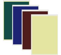 Ujjdwiurgh Lot de 4 feuilles de papier de marquage couleur 39 x 27 cm pour céramique, verre, métal