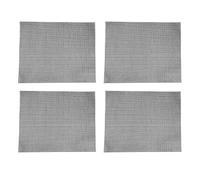 Ujjdwiurgh Lot de 4 filets anti-adhésifs réutilisables en PTFE pour griller, cuisine, pâtisserie, barbecue, 40 x 33 cm