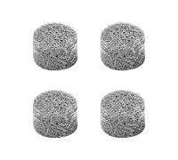 Ujjdwiurgh Lot de 4 filtres en maille de mousse de rechange en acier inoxydable pour nettoyeur de voiture