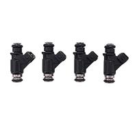 Ujjdwiurgh Lot de 4 injecteurs pour Hover CUV H3 H5 WINGLE3 WINGLE5 V240 V200 4G63 4G64 4G69 25345994