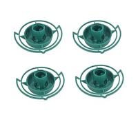 Ujjdwiurgh Lot de 4 mangeoires à oiseaux en plastique à suspendre pour perroquet, pigeon, animal domestique