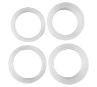 Ujjdwiurgh Lot de 4 moules ronds en silicone pour fabrication de bijoux
