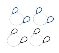 Ujjdwiurgh Lot de 4 outils de coupe d'argile en acier avec poignée en caoutchouc pour sculpture d'argile