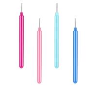 Ujjdwiurgh Lot de 4 outils de quilling pour paperolles pour fleurs en papier, loisirs créatifs, bande de papier coloré, stylo à aiguille, bricolage, fabrication de cartes