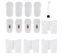 Ujjdwiurgh Lot de 4 pièces de filtre de rechange pour aspirateur filaire ultra-léger DuoClean PowerFins HZ2002 HZ2000