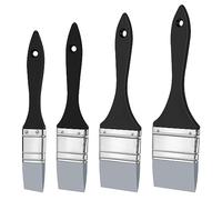 Ujjdwiurgh Lot de 4 pinceaux en silicone de 2,5 cm, 5,1 cm, 6,3 cm de large