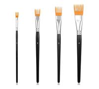Ujjdwiurgh Lot de 4 pinceaux professionnels pour artistes et étudiants