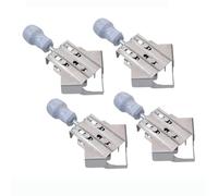 Ujjdwiurgh Lot de 4 pinces d'angle en acier inoxydable à angle droit de 90 degrés réglables pour le travail du bois