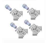 Ujjdwiurgh Lot de 4 pinces d'angle en acier inoxydable à angle droit de 90 degrés réglables pour le travail du bois