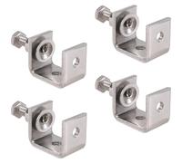 Ujjdwiurgh Lot de 4 pinces de serrage robustes en acier inoxydable 304 pour le travail du bois 16-25 mm pour soudage/charpentier