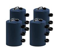 Ujjdwiurgh Lot de 4 poids d'eau pour auvent - 10 l - Poids pour auvent - Accessoires pour tentes et leggings - Bleu