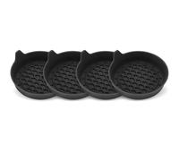 Ujjdwiurgh Lot de 4 porte-gobelets de voiture universels antidérapants pour homme et femme