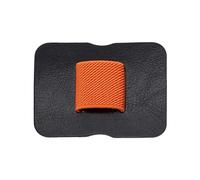 Ujjdwiurgh Lot de 4 porte-stylos auto-adhésifs pour bloc-notes et crayons élastiques conçus spécifiquement - Orange