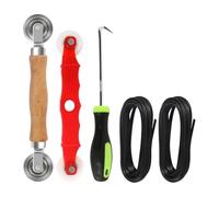 Ujjdwiurgh Lot de 4 rouleaux rétracteurs pour moustiquaires - Pièce de rechange pour moustiquaire - Accessoire de protection contre les insectes