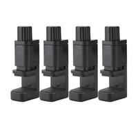 Ujjdwiurgh Lot de 4 supports de fixation universels réglables noirs pour réparation de téléphone portable, écran LCD, pince de fixation