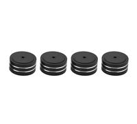 Ujjdwiurgh Lot de 4 supports d'isolation en aluminium pour haut-parleur HiFi 40 x 20 mm