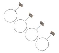 Ujjdwiurgh Lot de 4 supports muraux pour ballon de sport, basket-ball, volleyball, football