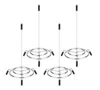 Ujjdwiurgh Lot de 4 supports pour tickets, reçus, tickets de contrôle, fourchettes à billets, etc