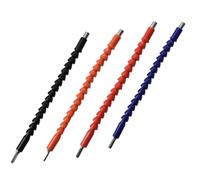 Ujjdwiurgh Lot de 4 tournevis Superbit flexibles et flexibles pour perceuse en plastique + acier