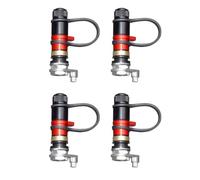 Ujjdwiurgh Lot de 4 valves de décompression pour pneus tout-terrain - Style court pour désert