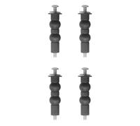 Ujjdwiurgh Lot de 4 Vis Universelles pour Siège de Toilette, Kit de Quincaillerie pour Écrou de Serrage Supérieur, Compatible avec les Modèles Standard et plus