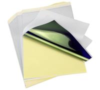 Ujjdwiurgh Lot de 40 feuilles de papier transfert thermique pour tatouage Format A4
