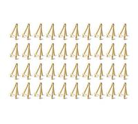 Ujjdwiurgh Lot de 40 mini chevalets en bois pour décoration de fête, 15 x 8 cm