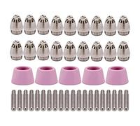 Ujjdwiurgh Lot de 45 cartouches de coupeur plasma consommables pour coupeur plasma -60-55 WSD-60 Fit CUT-60 LGK-60