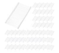 Ujjdwiurgh Lot de 5 000 attaches de pistolet d'étiquetage de 2,5 cm, recharge en plastique MICR OStitch pour vêtements, attaches pour étiquettes de vêtements, pistolets à étiquettes