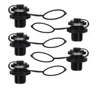 Ujjdwiurgh Lot de 5 bouchons de rechange pour kayaks gonflables 24 mm