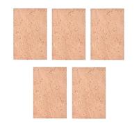 Ujjdwiurgh Lot de 5 bouchons en liège pour saxophone soprano/ténor/alto 61 x 41 x 2 mm