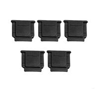 Ujjdwiurgh Lot de 5 capuchons de protection anti-poussière et anti-rayures pour appareils photo numériques ZV1M2 ZV1F/E10 A6000 A7M4/A7M3/A7RM4 Noir