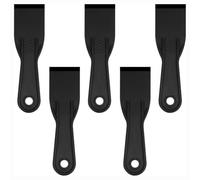 Ujjdwiurgh Lot de 5 couteaux à mastic en plastique souple pour peinture murale - 5 pièces