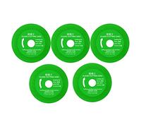 Ujjdwiurgh Lot de 5 Disques de Coupe pour Verre, Lames de Scie DiamantéEs pour Meuleuse D'Angle de 4 Pouces, Meules de Coupe DiamantéEs