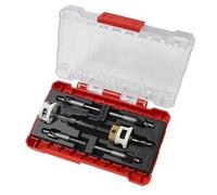 Ujjdwiurgh Lot de 5 Forets à à Tige Hexagonale avec Butée de Profondeur à Faible Friction, Foret à à Tige Hexagonale à Changement de 1/4 Pouce