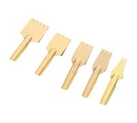 Ujjdwiurgh Lot de 5 pointes de rechange pour stylo plume à tête plate pour calligraphie et papeterie