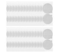 Ujjdwiurgh Lot de 50 couvercles de café en aluminium, autocollants pour capsules de café Vertuoline