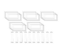 Ujjdwiurgh Lot de 50 films de protection pour objectif de placard 55,9 x 25,4 cm Remplace le film de visibilité transparent B