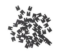 Ujjdwiurgh Lot de 50 mini connecteurs de 2,54 mm pour court-circuit