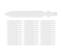 Ujjdwiurgh Lot de 50 pointes de rechange pour stylo de peinture acrylique, 50 pointes de 0,7 mm, rechargeables pour marqueurs de peinture