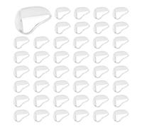 Ujjdwiurgh Lot de 50 protections d'angle anti-collision pour protéger les enfants des bords de table adhésifs