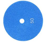 Ujjdwiurgh Lot de 50 tampons de polissage humides 125 mm Grain marbre