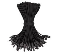 Ujjdwiurgh Lot de 50 tendeurs élastiques avec crochets, tendeur en caoutchouc avec crochets pour bâche de piscine, facile à utiliser