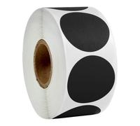 Ujjdwiurgh Lot de 500 autocollants ronds vierges faits à la main pour pâtisserie, cadeaux, bocaux