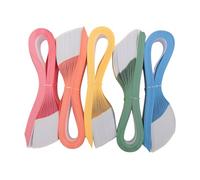 Ujjdwiurgh Lot de 500 bracelets colorés en papier pour événements - Étanches - Adhésif personnalisé pour fête