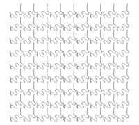 Ujjdwiurgh Lot de 500 tiges de soudage à chaud pour réparation d'agrafes en plastique, agrafes pré-ondulées, 0,6 mm