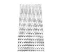 Ujjdwiurgh Lot de 504 strass autocollants 6 mm