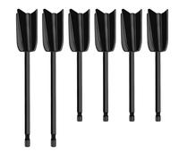 Ujjdwiurgh Lot de 6 accessoires de mélangeur pour perceuse en résine époxy pour mélanger la peinture, facile à installer